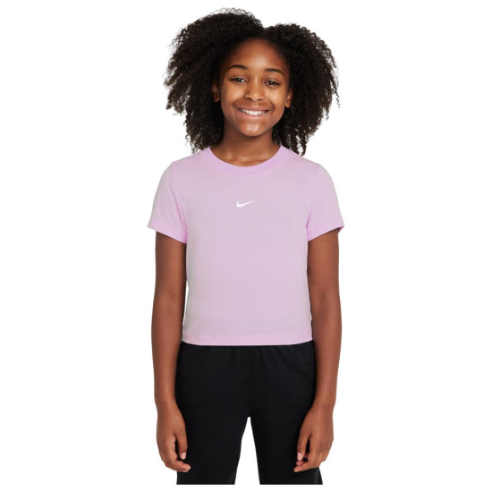 Nike Παιδική κοντομάνικη μπλούζα Sportswear Slim Modal Cropped T-Shirt